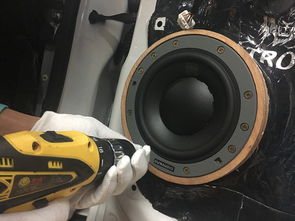 深圳赛电汽车音响改装福特锐界汽车音响改装丹拿372三分频还爱车真实好声音